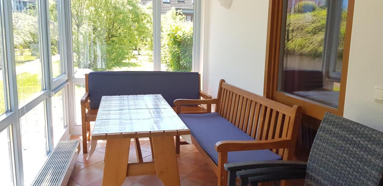 Ferienwohnung 4 Im Haus Am See Mit Wintergarten Und Terrasse Seedorf  Dış mekan fotoğraf