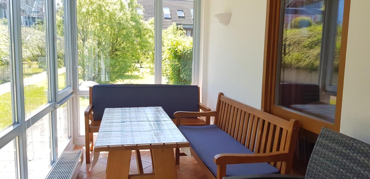 Ferienwohnung 4 Im Haus Am See Mit Wintergarten Und Terrasse Seedorf  Dış mekan fotoğraf