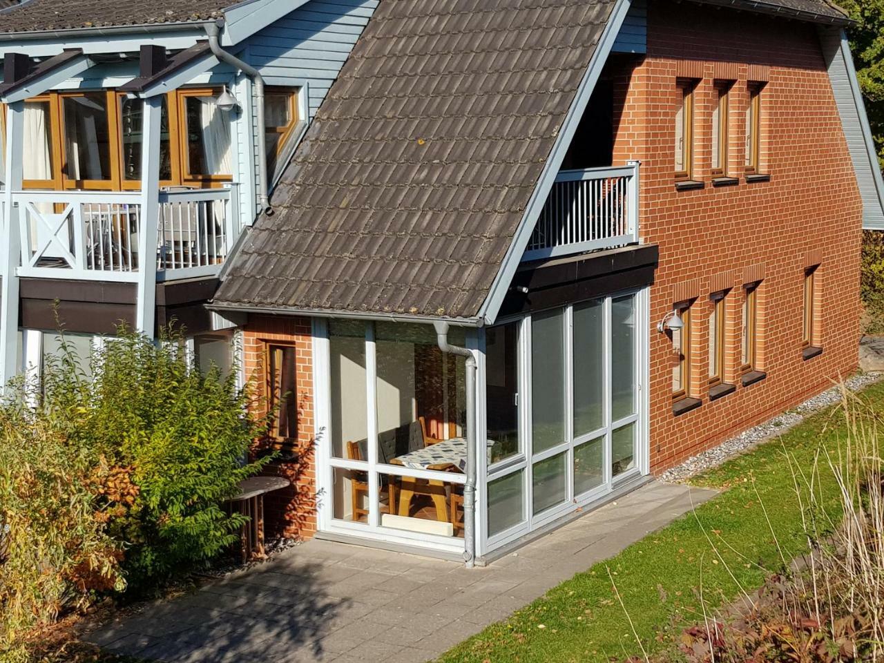 Ferienwohnung 4 Im Haus Am See Mit Wintergarten Und Terrasse Seedorf  Dış mekan fotoğraf
